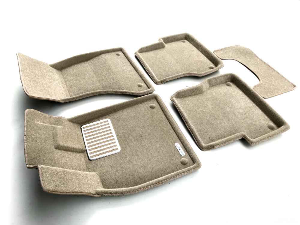 Коврики салона текст. 3D euro-std AUDI A6 (2011-) / A7 (2011-) (БЕЖ) (EM3D) NP